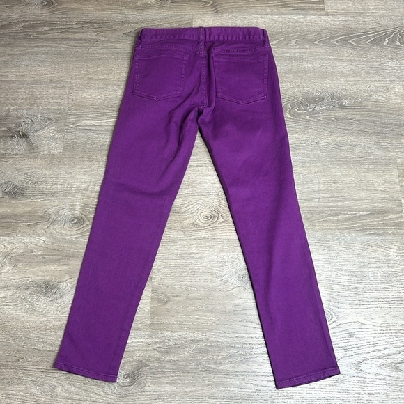 NEW J.Crew Women’s Purple Toothpick Low-Rise Skinny Jeans Sz 26 - Picture 6 of 11
